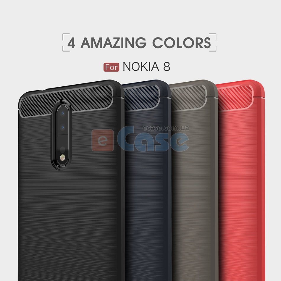 ТПУ накладка SLIM TPU Series для Nokia 8 фото 1 — eCase