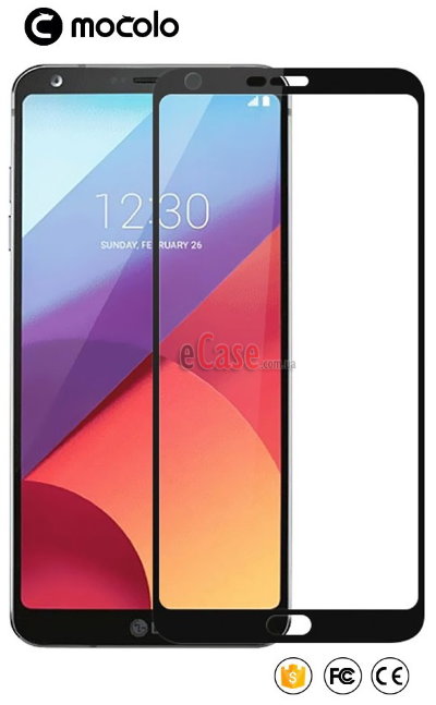 Захисне скло MOCOLO з рамкою для LG K8 2017 — eCase