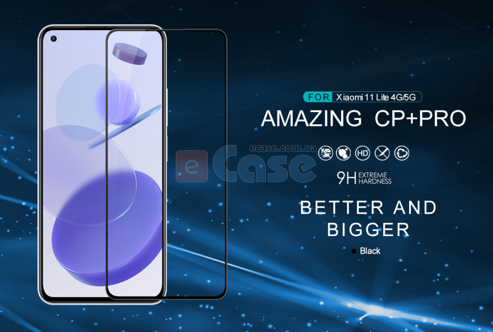 Защитное стекло Nillkin (CP+PRO) для Xiaomi Mi 11 Lite фото 1 — eCase