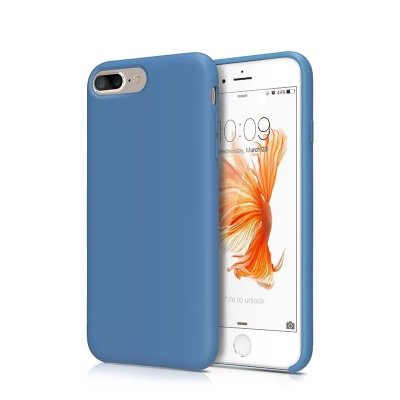 ТПУ накладка Silky Color для iPhone 8 Plus &mdash; eCase