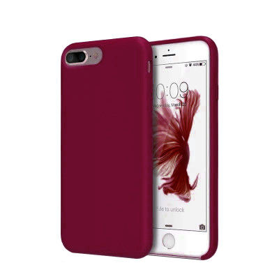 ТПУ накладка Silky Color для iPhone 8 Plus &mdash; eCase