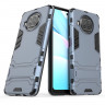 Защитный чехол с ТПУ бампером для Xiaomi Redmi Note 9 Pro 5G (c подставкой) фото 11 — eCase