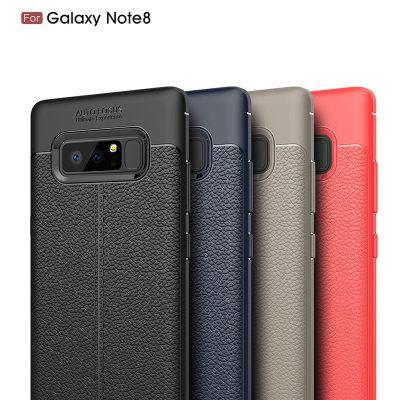 ТПУ накладка Leather для Samsung Galaxy Note 8 — eCase