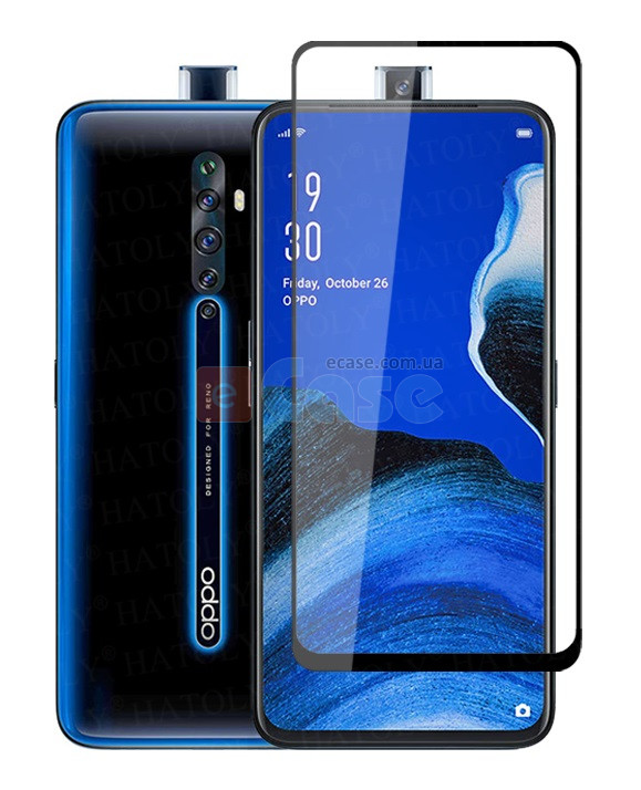 Керамічна плівка (скло) з рамкою для Oppo Reno 2Z фото 1 — eCase