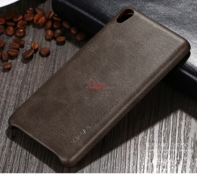Кожаная накладка X-level Vintage для Sony Xperia E5 — eCase