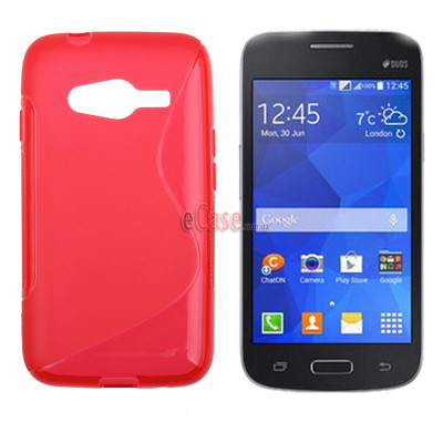 TPU накладка S-Case для Samsung G313HD Galaxy Ace 4 Duos — eCase