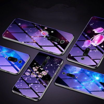 Накладка TPU + Glass Violet для Xiaomi Redmi K20 Pro — eCase