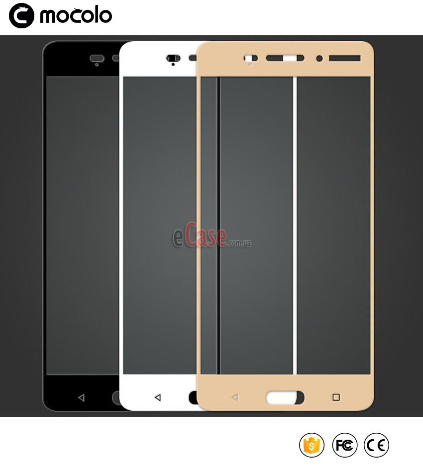Захисне скло MOCOLO з рамкою для Nokia 6 фото 1 — eCase