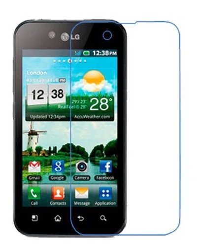 Захисна плівка на екран для LG P970 Optimus black (ультрапрозора) — eCase