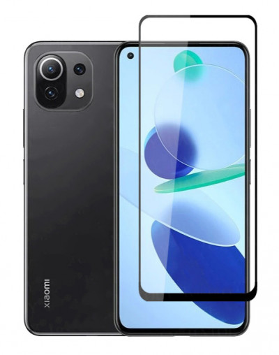 Керамічна плівка (скло) з рамкою для Xiaomi 11 Lite 5G NE — eCase