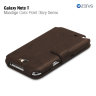 Кожаный чехол Zenus Masstige Color Point Diary Series для Samsung N7100 Galaxy Note 2 (коричневый) фото 4 — eCase