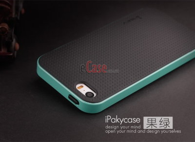 ТПУ чехол (накладка) iPaky для iPhone 5 / 5S / SE — eCase