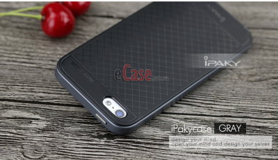ТПУ чехол (накладка) iPaky для iPhone 5 / 5S / SE — eCase