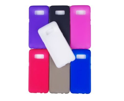 TPU накладка для Samsung G955F Galaxy S8 Plus (матовий, однотонний) — eCase