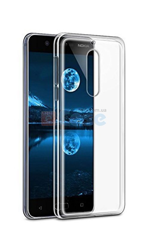 Прозора ТПУ накладка для Nokia 8 EXELINE Crystal (Strong 0,5 мм) фото 1 — eCase