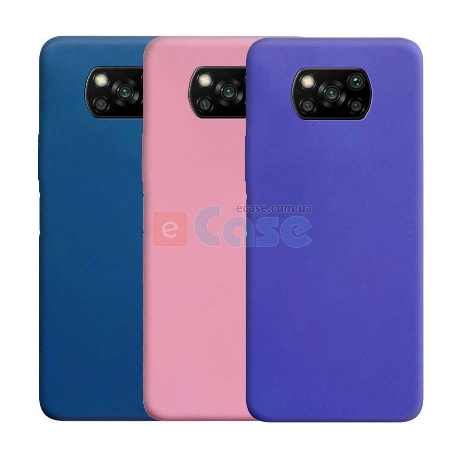 Матовый ТПУ чехол Softy для Xiaomi Poco X3 фото 1 — eCase