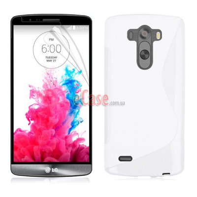 TPU накладка S-Case для LG LG G3 Dual D856 — eCase