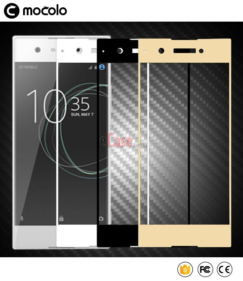 Захисне скло MOCOLO з рамкою для Sony Xperia XA1 фото 1 — eCase