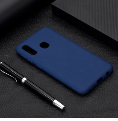 TPU накладка Matte для Samsung Galaxy A20s (A207F) (однотонная) — eCase