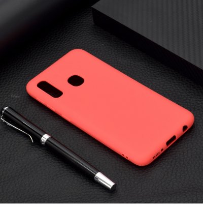 TPU накладка Matte для Samsung Galaxy A20s (A207F) (однотонная) — eCase
