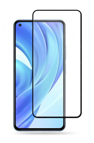 Захисне скло для Xiaomi 11 Lite 5G NE (Tempered Glass Frame 2,5D) з рамкою — eCase