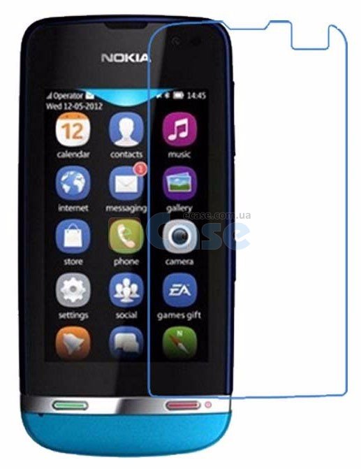 Защитная пленка на экран для Nokia Asha 311 (ультрапрозрачная) фото 1 — eCase