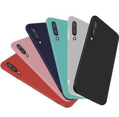 TPU накладка Matte для Samsung A750 Galaxy A7 2018 (однотонна) — eCase