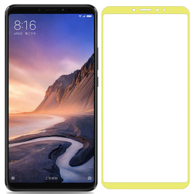 Защитное стекло 3D Full-screen Color Frame для Xiaomi Mi Max 3 — eCase