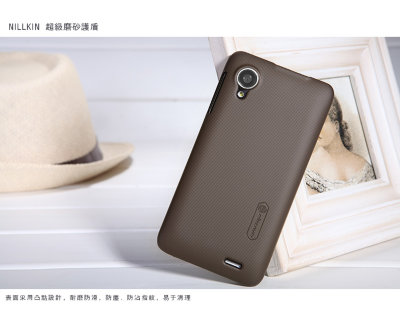 Пластиковая накладка Nillkin Matte для Lenovo P770 + защитная пленка — eCase