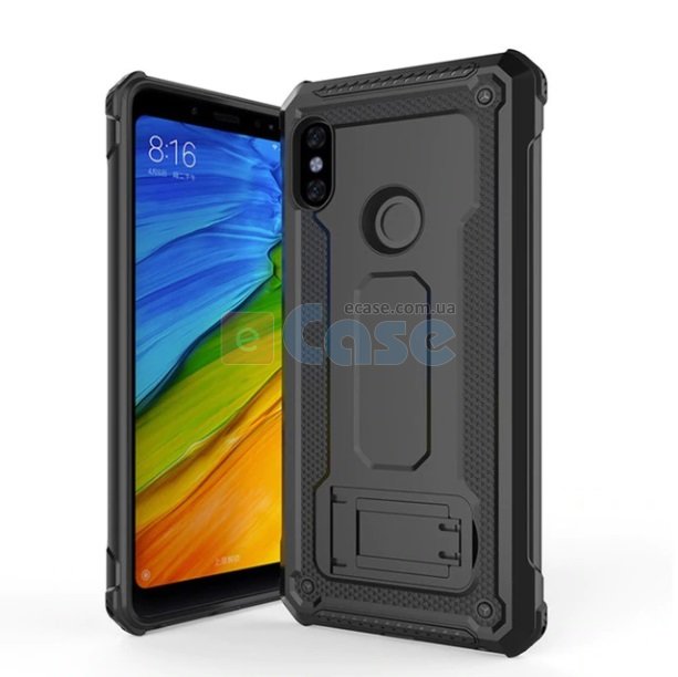 Ударопрочная накладка Armor с подставкой для Samsung J600 Galaxy J6 2018 фото 1 — eCase