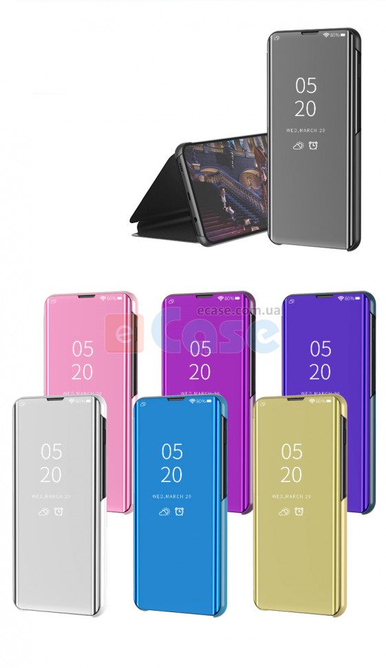 Чохол (книжка) Clear View Mirror для Huawei Y6 Pro 2019 фото 1 — eCase