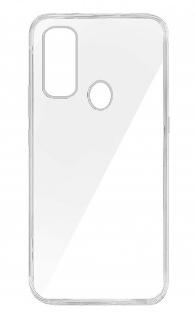 Силіконовий чохол для Tecno Spark 7 (Crystal Clear) — eCase