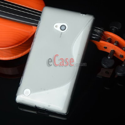 TPU накладка S-Case для Nokia Lumia 730 — eCase