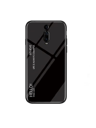 Накладка TPU + Glass Colorful для Xiaomi Mi 9T Pro — eCase