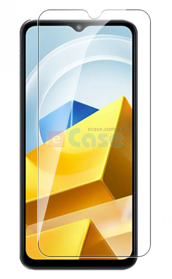 Защитное стекло для Xiaomi Poco M4 (Tempered Glass) фото 1 — eCase