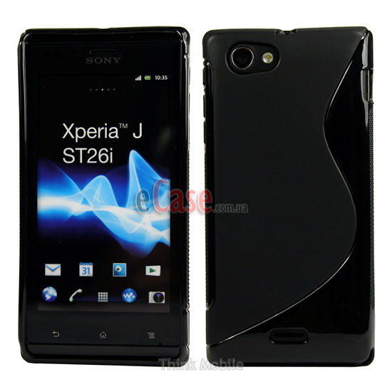 TPU накладка S-Case для Sony Xperia J (ST26i) фото 1 — eCase
