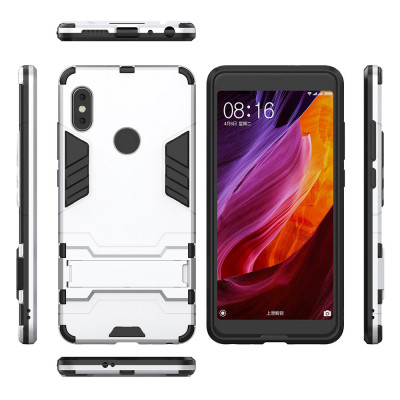 Ударопрочная накладка с ТПУ бампером для Xiaomi Redmi Note 5 Pro (c подставкой) — eCase