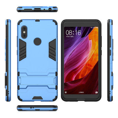 Ударопрочная накладка с ТПУ бампером для Xiaomi Redmi Note 5 Pro (c подставкой) — eCase