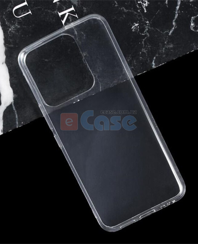 Силиконовый чехол для Tecno Spark 8C (Crystal Clear) фото 1 — eCase