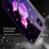 Накладка TPU + Glass Violet для iPhone XS фото 2 — eCase