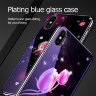 Накладка TPU + Glass Violet для iPhone XS фото 5 — eCase