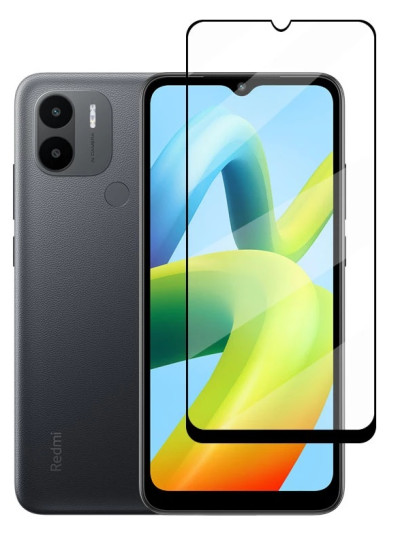 Захисне скло 4D Full-screen з кольоровою рамкою для Xiaomi Poco C50 — eCase