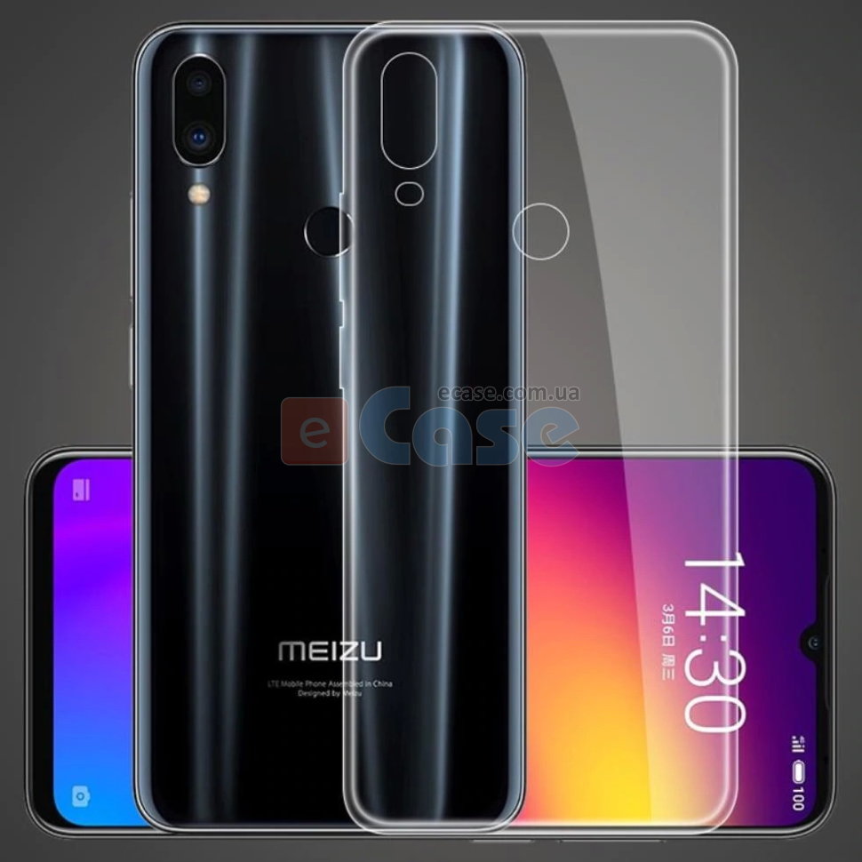Прозрачная ТПУ накладка для Meizu Note 9 (Crystal Clear) фото 1 — eCase