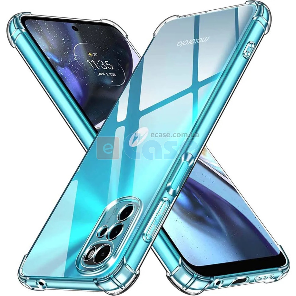 ТПУ накладка Protect (прозрачная) для Motorola Moto G22 фото 1 — eCase