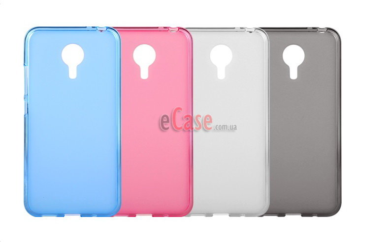 TPU накладка для Meizu MX3 (матовый, однотонный) фото 1 — eCase