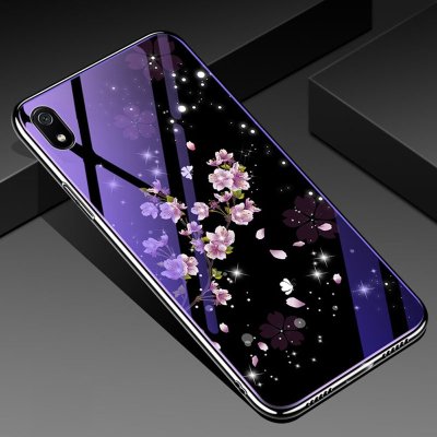 Накладка TPU + Glass Violet для Xiaomi Redmi 7A — eCase