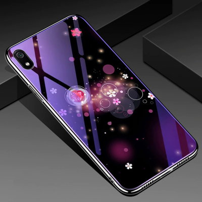 Накладка TPU + Glass Violet для Xiaomi Redmi 7A — eCase