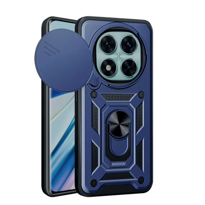 TPU+PC чехол Kvadratic Ring Gate для Xiaomi Redmi Note 14 Pro 4G — eCase
