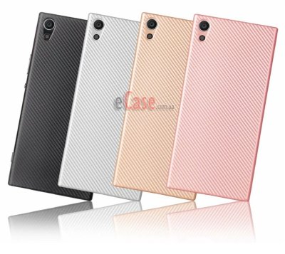 ТПУ накладка Carbon для Sony Xperia XA1 Ultra — eCase