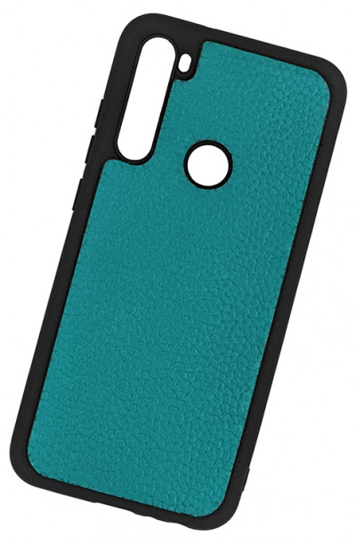 ТПУ накладка для Xiaomi Redmi Note 8 &quot;Cover Flotar&quot; (с вставкой из натуральной кожи) — eCase